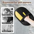 Pet Hair Removal Glove for Cats & Dogs, Upgraded Thickened Double Sided Grooming Glove, Powerful Cat Grooming Gloves, Reusable Hair Remover Glove for Couch, Furniture, Carpet, Curtain (1pc)